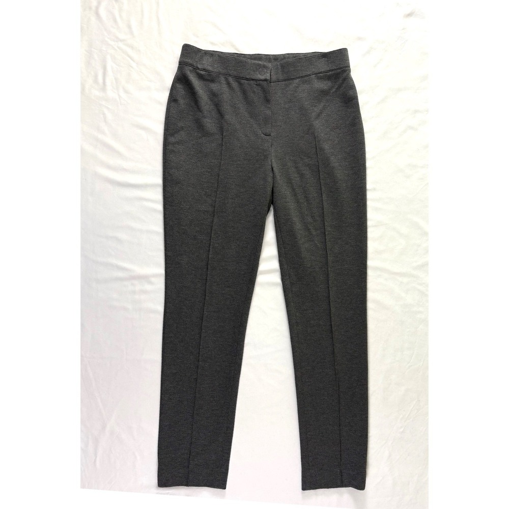 AKRIS punto Pants US 6 Stretch Ponte Knit Slim Leg Career Office Elevated Basic